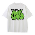 Socially Awkward - Oversized White T-shirt