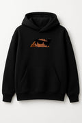 Anime Oversized Black Hoodie